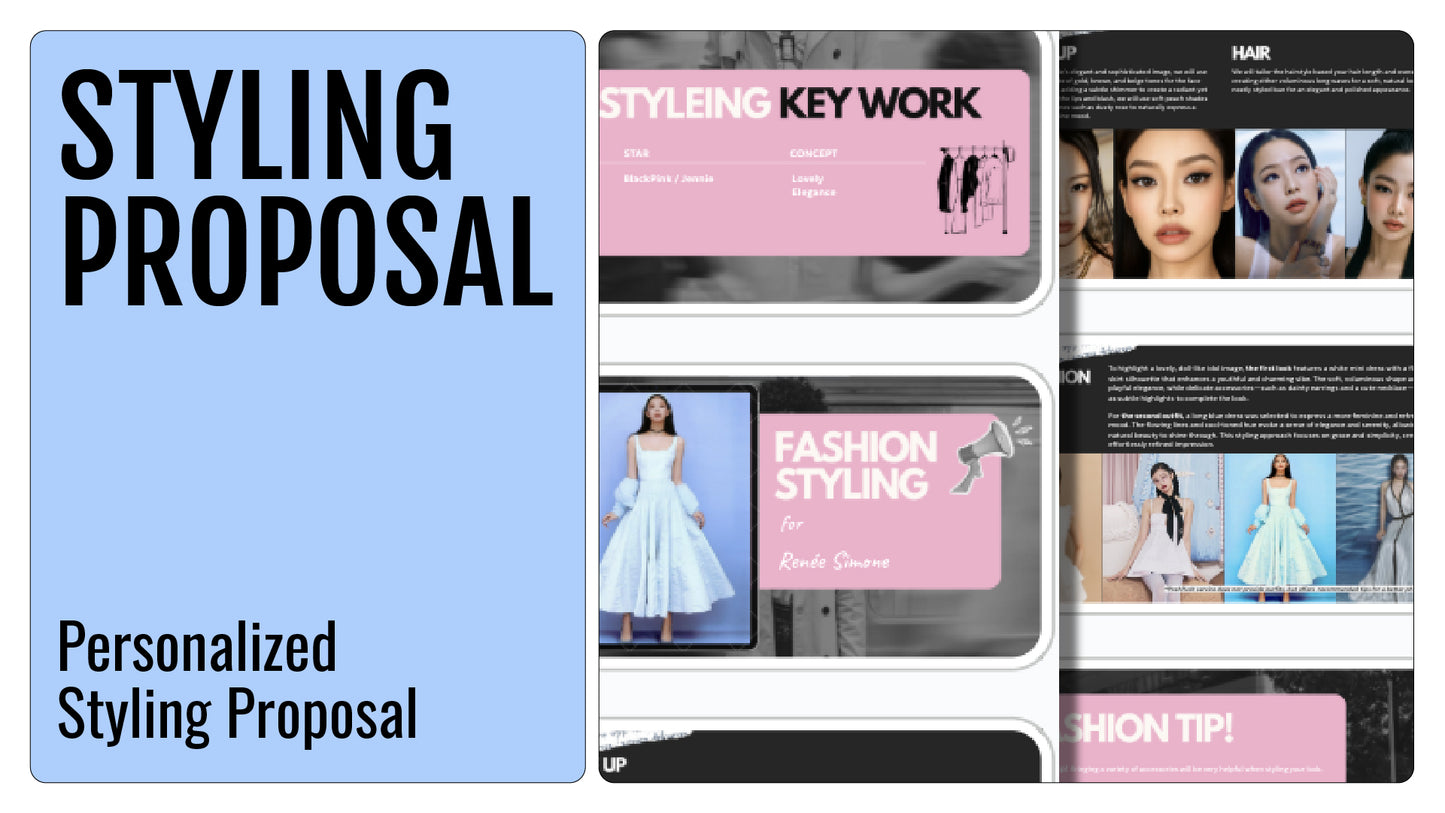 K-pop Photoshoot by K-Entertainment Styling Proposal